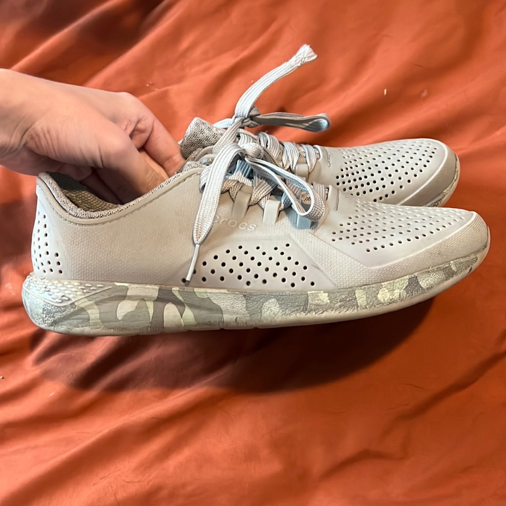 Crocs tennis shoes